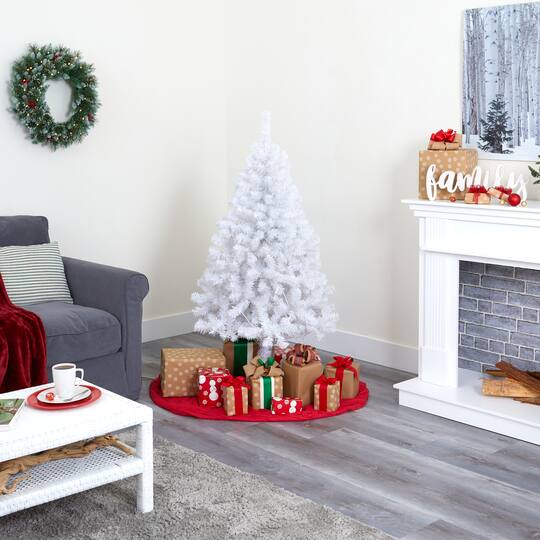 5ft. Unlit White Artificial Christmas Tree